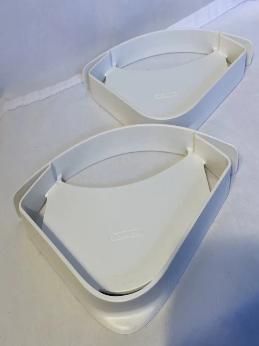 Sterling Store+ Basic 10-Piece Shelf Bin Caddy Accessory Kit in White 88028700-0